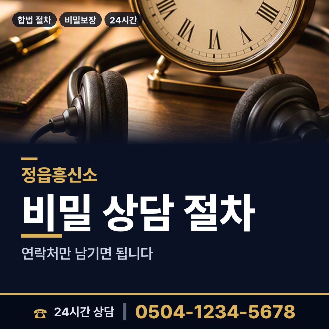 정읍 상교동 탐정사무소 상담 안내